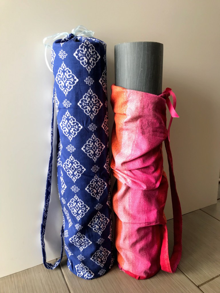 Linen Yoga Mat Bag Tutorial – the thread